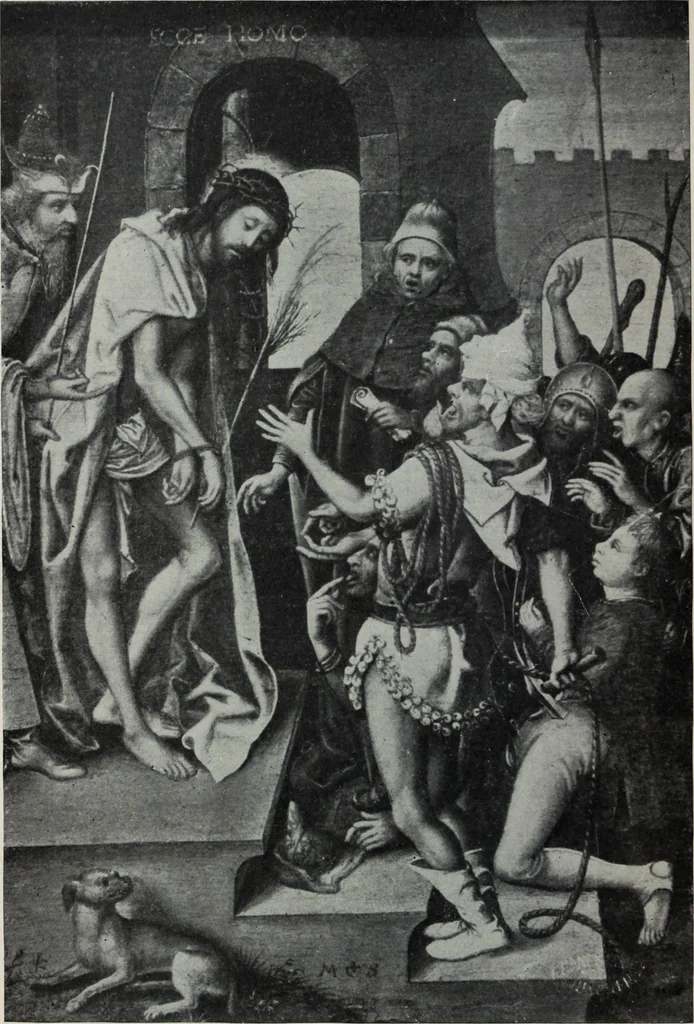 An illustration from The University prints. Student series D. Art of the Netherlands and Germany; five hundred reproductions illustrating the Flemish, Dutch, and German schools of painting, from the early fifteenth to the eighteenth century; German sculpture from the eleventh to the seventeenth century, 1907, leaf 393