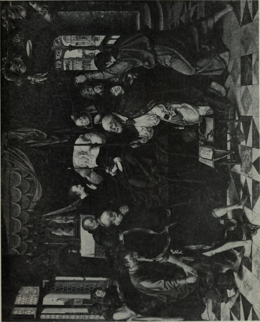 An illustration from The University prints. Student series D. Art of the Netherlands and Germany; five hundred reproductions illustrating the Flemish, Dutch, and German schools of painting, from the early fifteenth to the eighteenth century; German sculpture from the eleventh to the seventeenth century, 1907, leaf 398