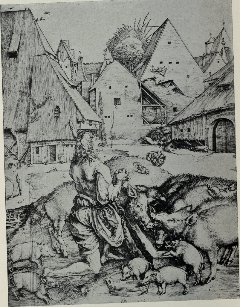 An illustration from The University prints. Student series D. Art of the Netherlands and Germany; five hundred reproductions illustrating the Flemish, Dutch, and German schools of painting, from the early fifteenth to the eighteenth century; German sculpture from the eleventh to the seventeenth century, 1907, leaf 403
