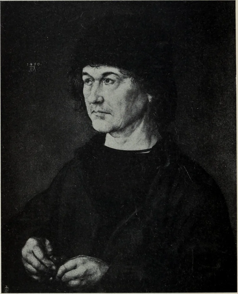 An illustration from The University prints. Student series D. Art of the Netherlands and Germany; five hundred reproductions illustrating the Flemish, Dutch, and German schools of painting, from the early fifteenth to the eighteenth century; German sculpture from the eleventh to the seventeenth century, 1907, leaf 405