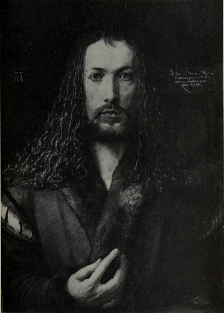 An illustration from The University prints. Student series D. Art of the Netherlands and Germany; five hundred reproductions illustrating the Flemish, Dutch, and German schools of painting, from the early fifteenth to the eighteenth century; German sculpture from the eleventh to the seventeenth century, 1907, leaf 406