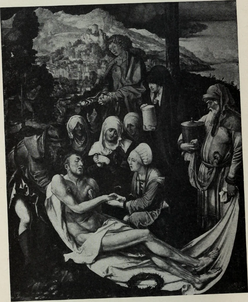 An illustration from The University prints. Student series D. Art of the Netherlands and Germany; five hundred reproductions illustrating the Flemish, Dutch, and German schools of painting, from the early fifteenth to the eighteenth century; German sculpture from the eleventh to the seventeenth century, 1907, leaf 407