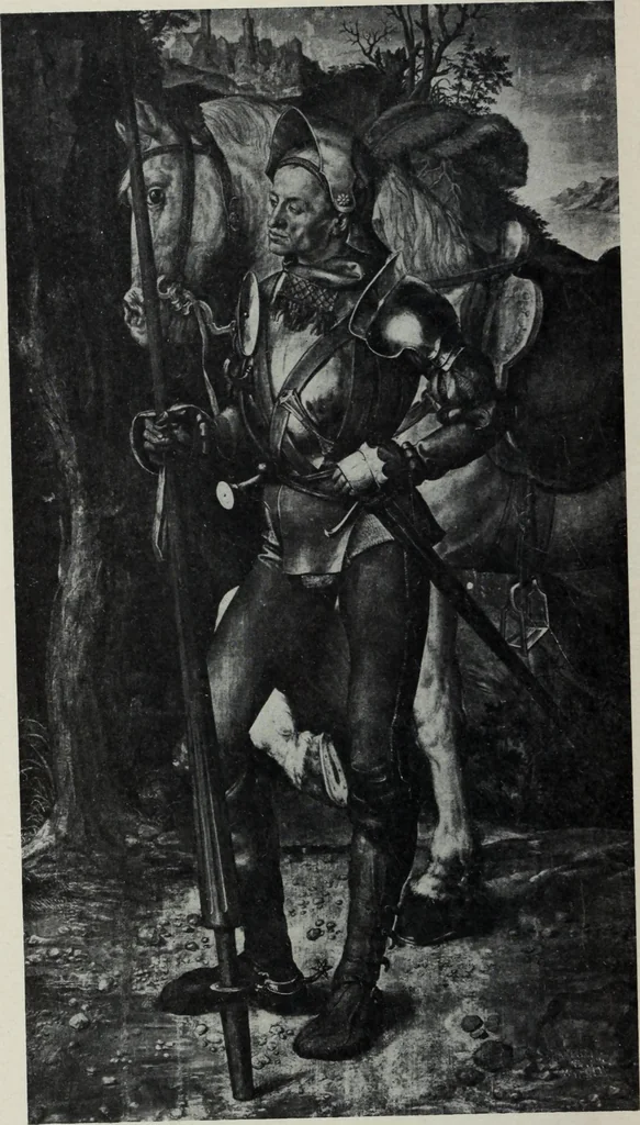 An illustration from The University prints. Student series D. Art of the Netherlands and Germany; five hundred reproductions illustrating the Flemish, Dutch, and German schools of painting, from the early fifteenth to the eighteenth century; German sculpture from the eleventh to the seventeenth century, 1907, leaf 409