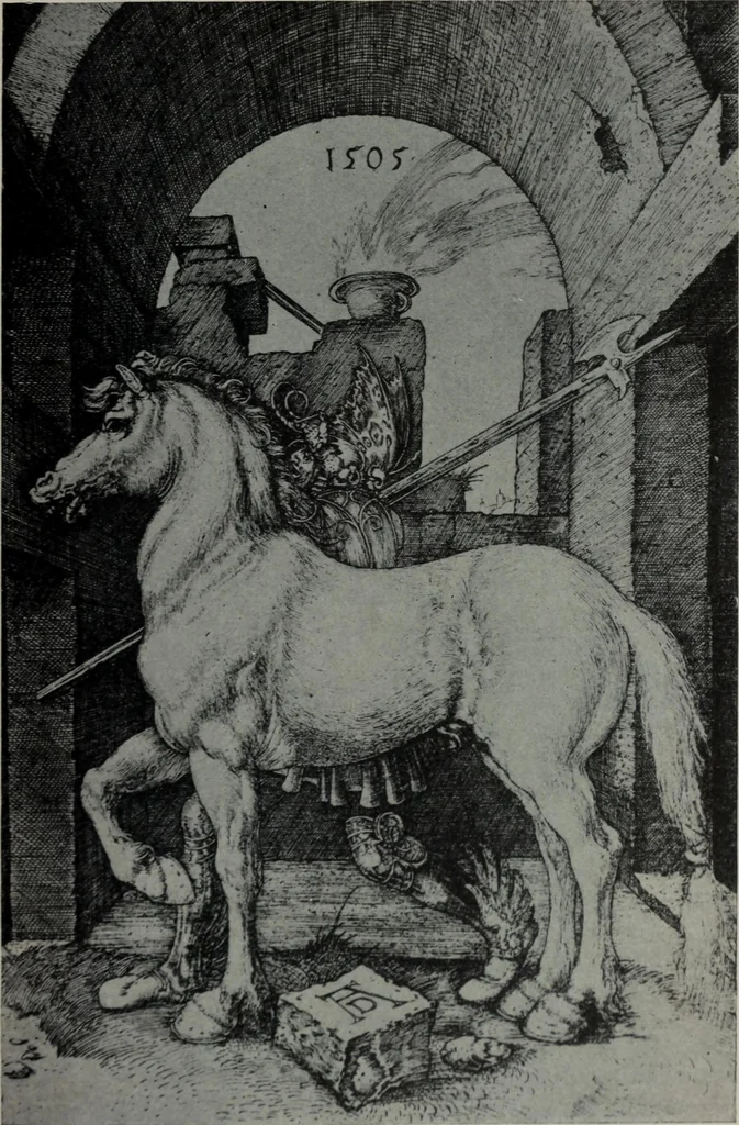An illustration from The University prints. Student series D. Art of the Netherlands and Germany; five hundred reproductions illustrating the Flemish, Dutch, and German schools of painting, from the early fifteenth to the eighteenth century; German sculpture from the eleventh to the seventeenth century, 1907, leaf 412