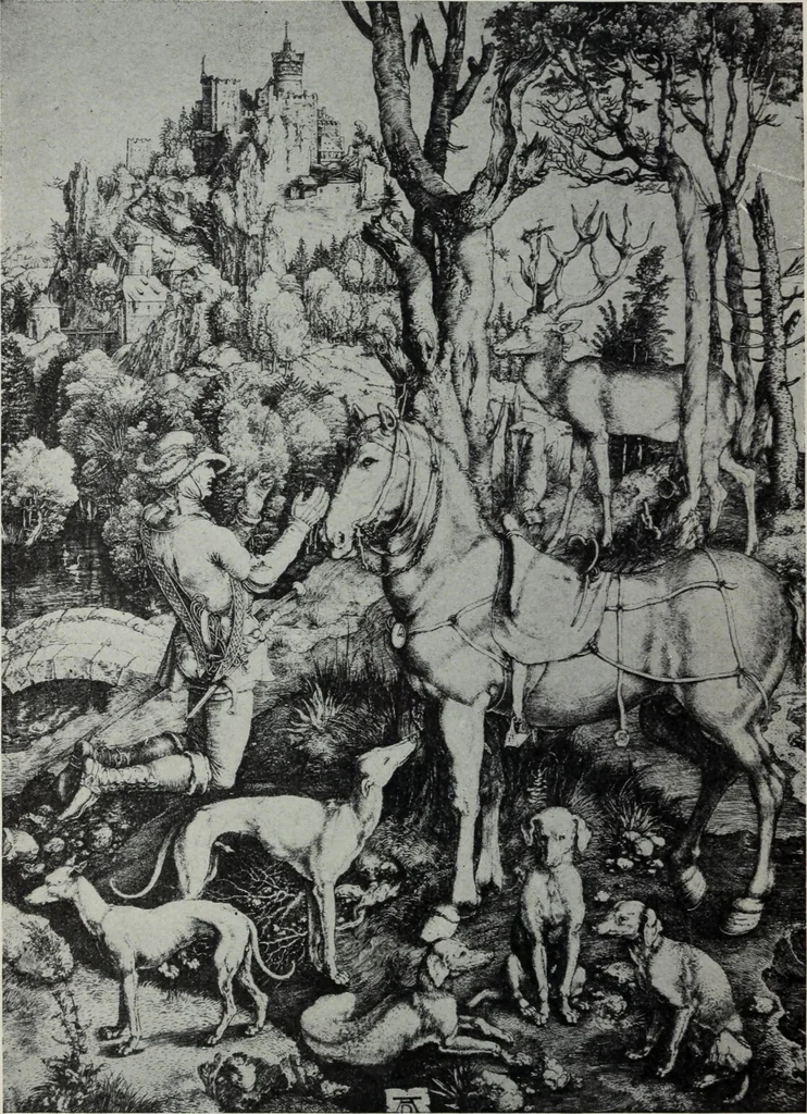 An illustration from The University prints. Student series D. Art of the Netherlands and Germany; five hundred reproductions illustrating the Flemish, Dutch, and German schools of painting, from the early fifteenth to the eighteenth century; German sculpture from the eleventh to the seventeenth century, 1907, leaf 413