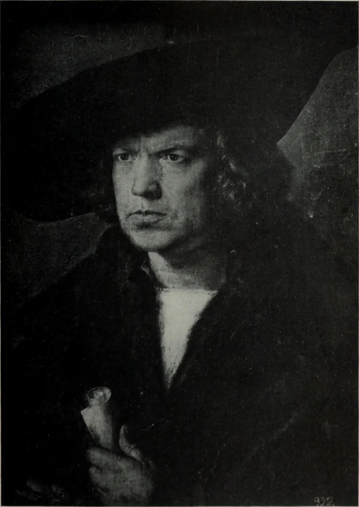 An illustration from The University prints. Student series D. Art of the Netherlands and Germany; five hundred reproductions illustrating the Flemish, Dutch, and German schools of painting, from the early fifteenth to the eighteenth century; German sculpture from the eleventh to the seventeenth century, 1907, leaf 426