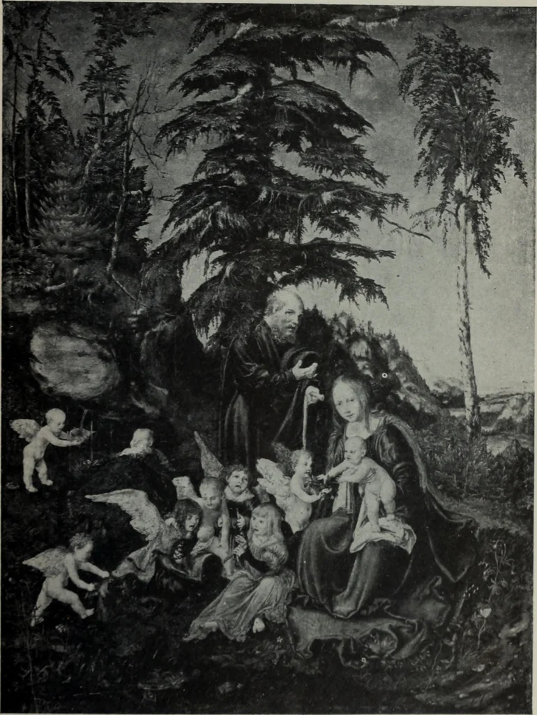 An illustration from The University prints. Student series D. Art of the Netherlands and Germany; five hundred reproductions illustrating the Flemish, Dutch, and German schools of painting, from the early fifteenth to the eighteenth century; German sculpture from the eleventh to the seventeenth century, 1907, leaf 430