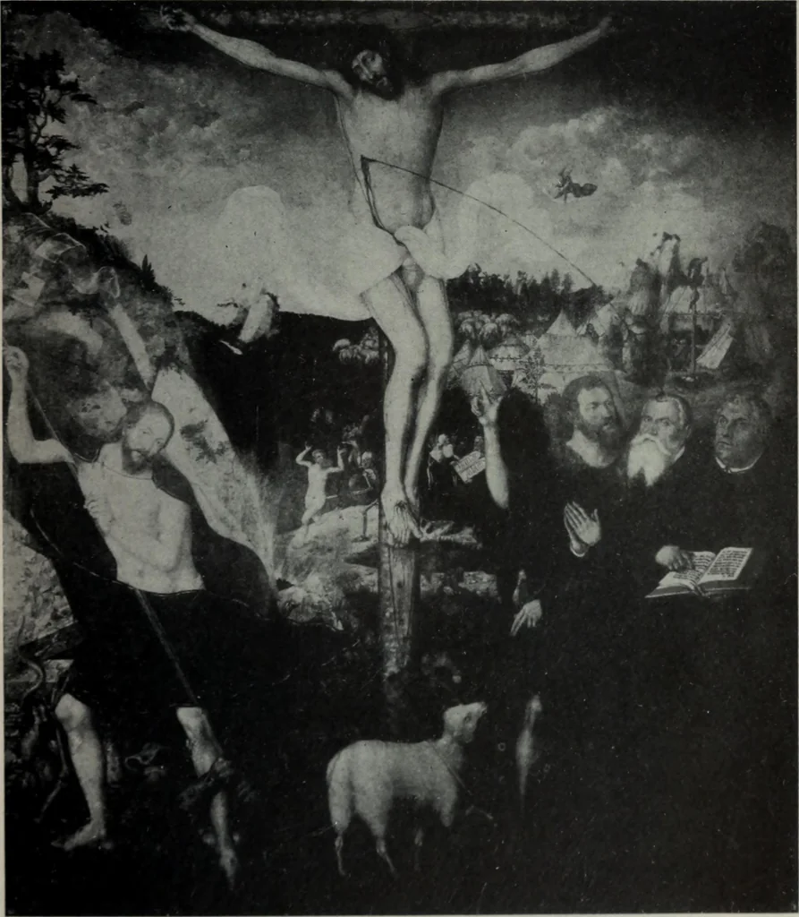 An illustration from The University prints. Student series D. Art of the Netherlands and Germany; five hundred reproductions illustrating the Flemish, Dutch, and German schools of painting, from the early fifteenth to the eighteenth century; German sculpture from the eleventh to the seventeenth century, 1907, leaf 434
