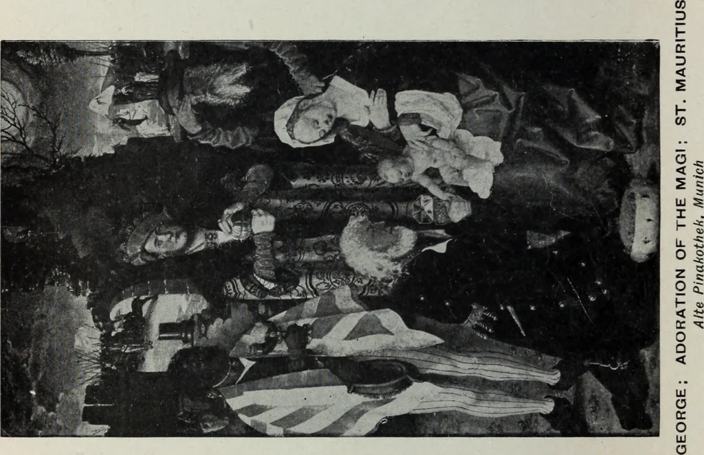 An illustration from The University prints. Student series D. Art of the Netherlands and Germany; five hundred reproductions illustrating the Flemish, Dutch, and German schools of painting, from the early fifteenth to the eighteenth century; German sculpture from the eleventh to the seventeenth century, 1907, leaf 437