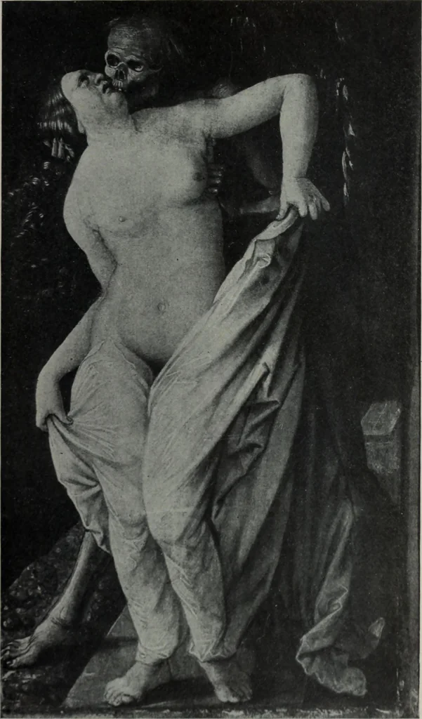 An illustration from The University prints. Student series D. Art of the Netherlands and Germany; five hundred reproductions illustrating the Flemish, Dutch, and German schools of painting, from the early fifteenth to the eighteenth century; German sculpture from the eleventh to the seventeenth century, 1907, leaf 438