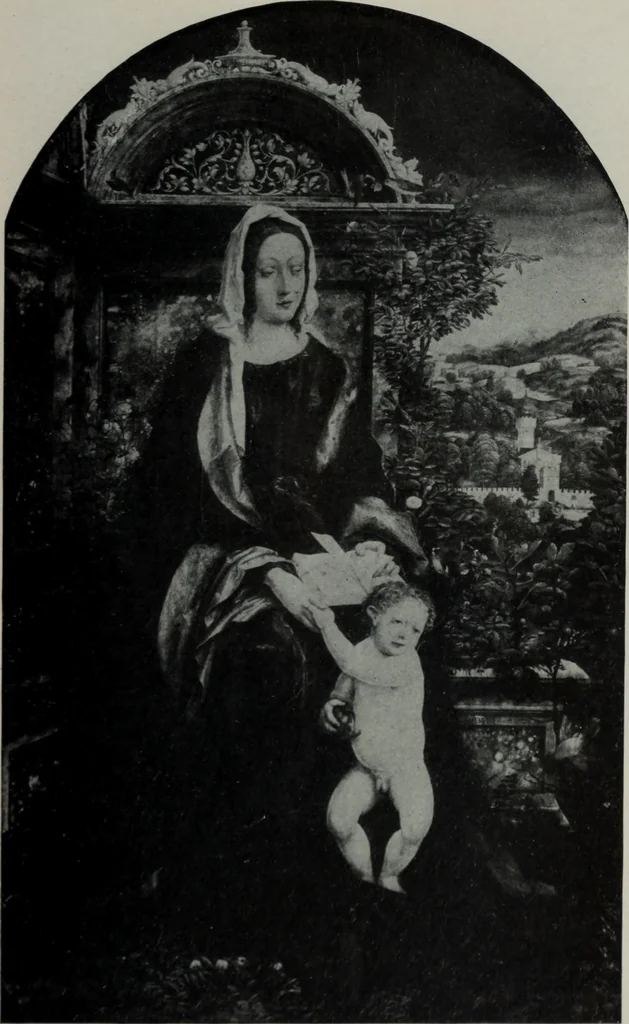 An illustration from The University prints. Student series D. Art of the Netherlands and Germany; five hundred reproductions illustrating the Flemish, Dutch, and German schools of painting, from the early fifteenth to the eighteenth century; German sculpture from the eleventh to the seventeenth century, 1907, leaf 440