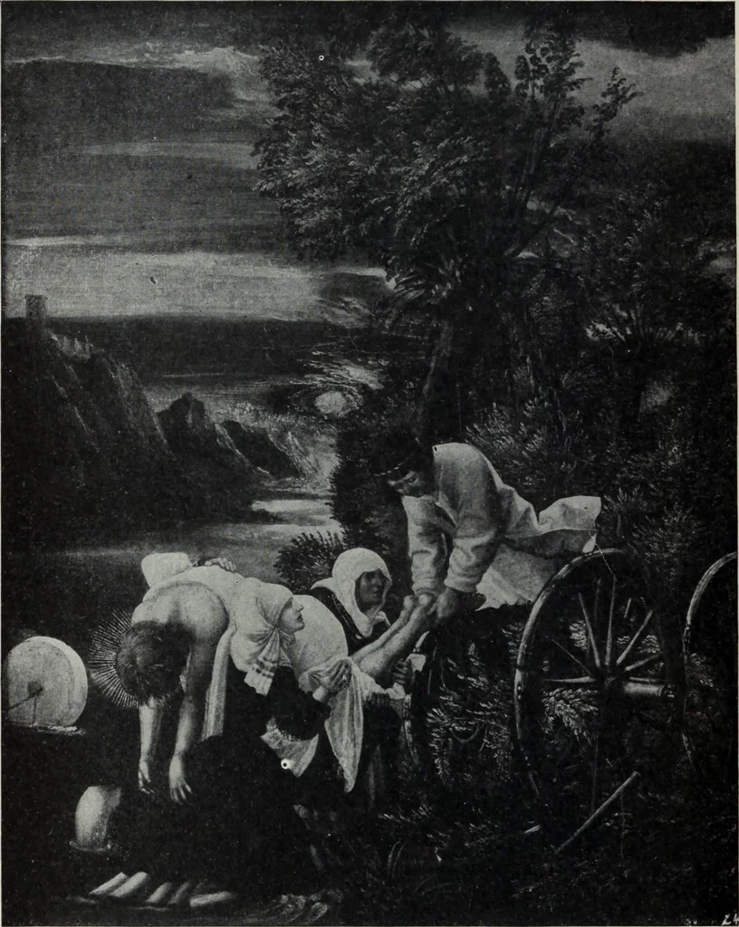 An illustration from The University prints. Student series D. Art of the Netherlands and Germany; five hundred reproductions illustrating the Flemish, Dutch, and German schools of painting, from the early fifteenth to the eighteenth century; German sculpture from the eleventh to the seventeenth century, 1907, leaf 441