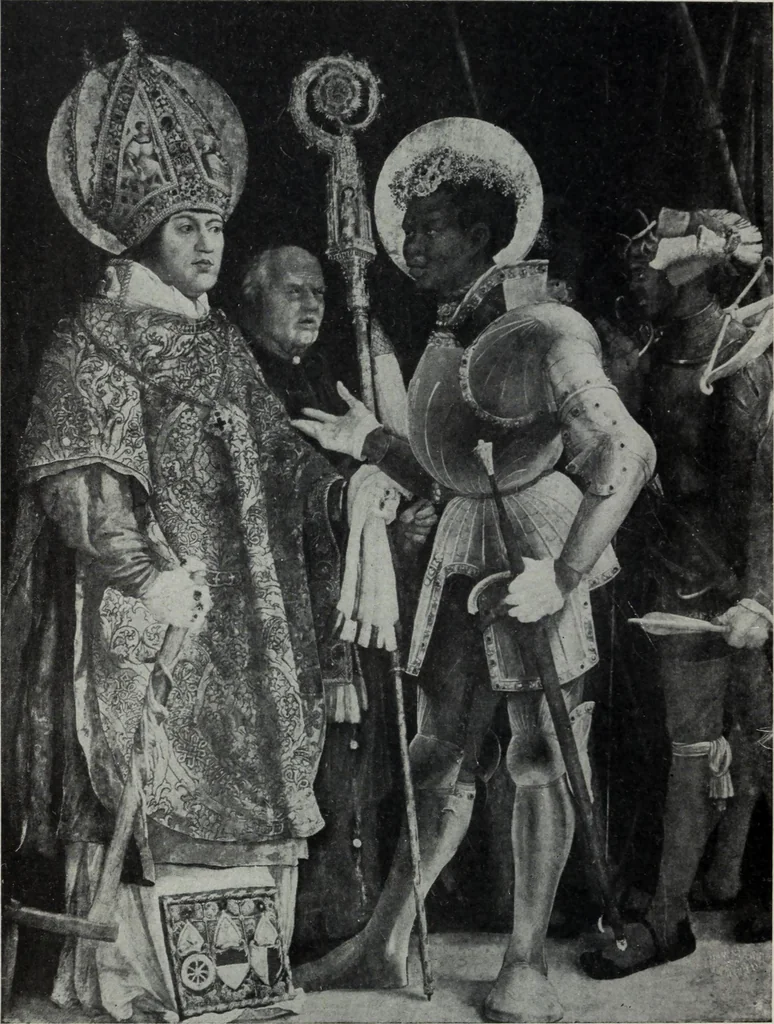 An illustration from The University prints. Student series D. Art of the Netherlands and Germany; five hundred reproductions illustrating the Flemish, Dutch, and German schools of painting, from the early fifteenth to the eighteenth century; German sculpture from the eleventh to the seventeenth century, 1907, leaf 443