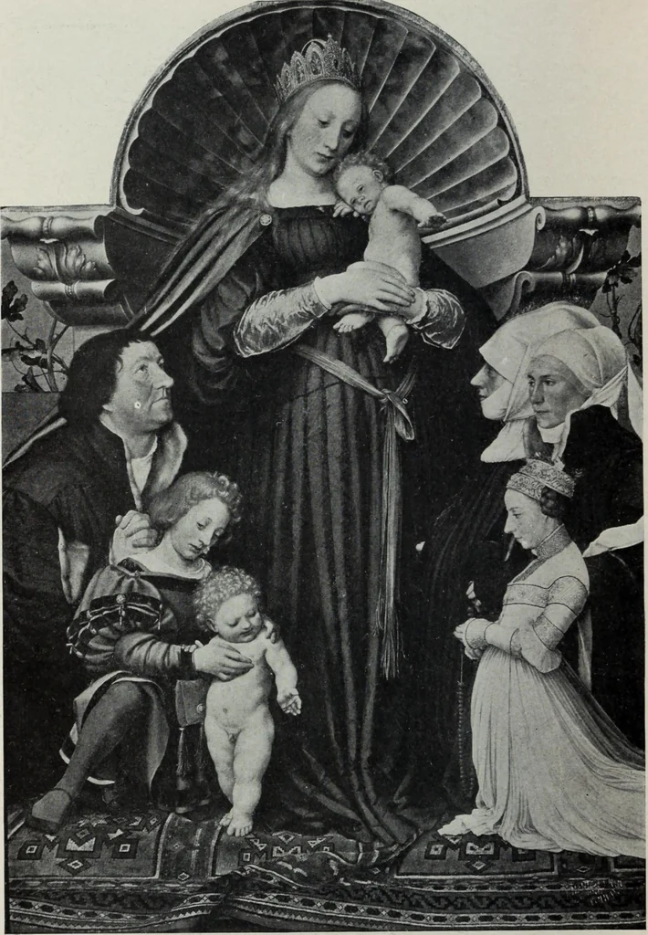 An illustration from The University prints. Student series D. Art of the Netherlands and Germany; five hundred reproductions illustrating the Flemish, Dutch, and German schools of painting, from the early fifteenth to the eighteenth century; German sculpture from the eleventh to the seventeenth century, 1907, leaf 447