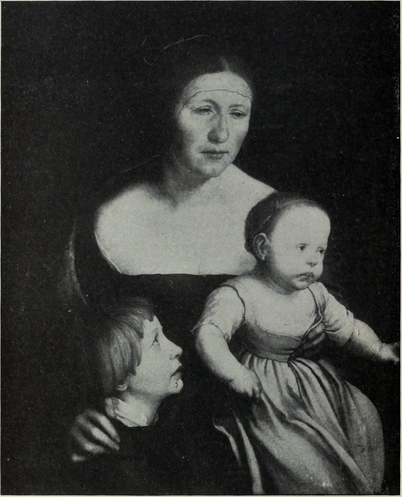 An illustration from The University prints. Student series D. Art of the Netherlands and Germany; five hundred reproductions illustrating the Flemish, Dutch, and German schools of painting, from the early fifteenth to the eighteenth century; German sculpture from the eleventh to the seventeenth century, 1907, leaf 449