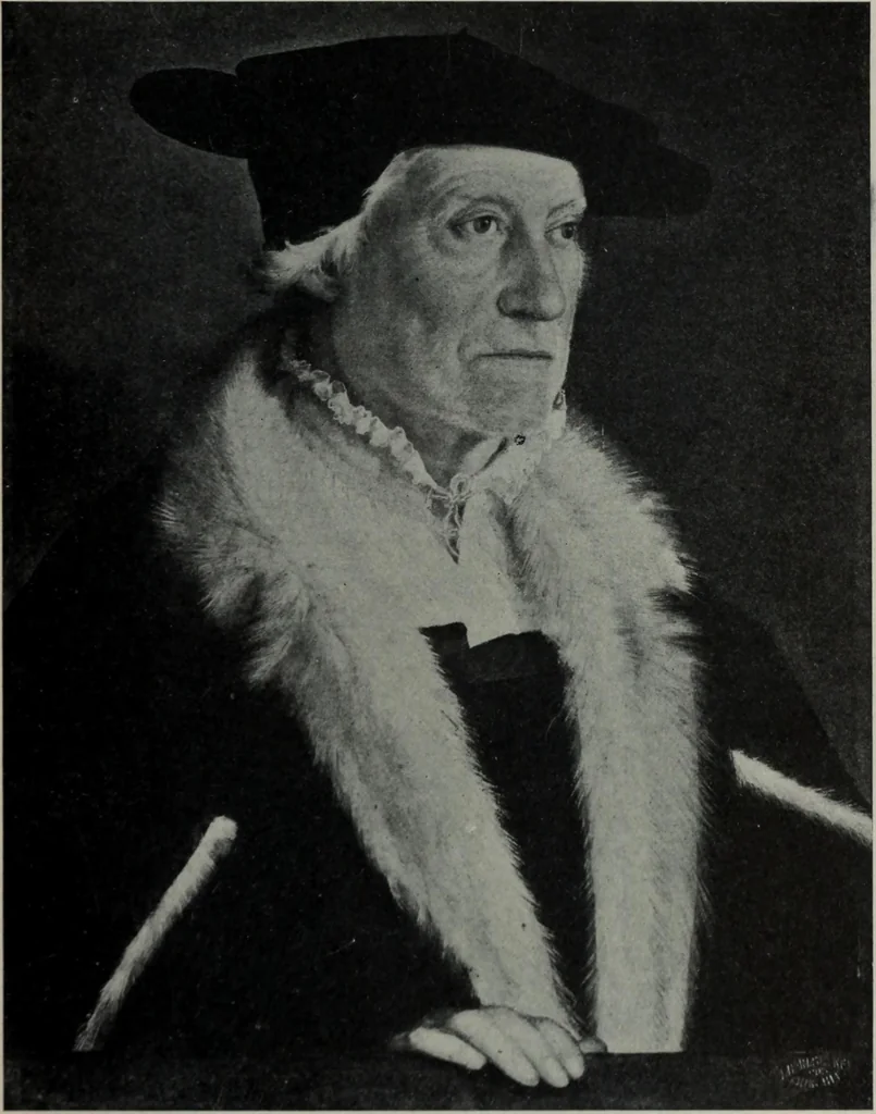 An illustration from The University prints. Student series D. Art of the Netherlands and Germany; five hundred reproductions illustrating the Flemish, Dutch, and German schools of painting, from the early fifteenth to the eighteenth century; German sculpture from the eleventh to the seventeenth century, 1907, leaf 460