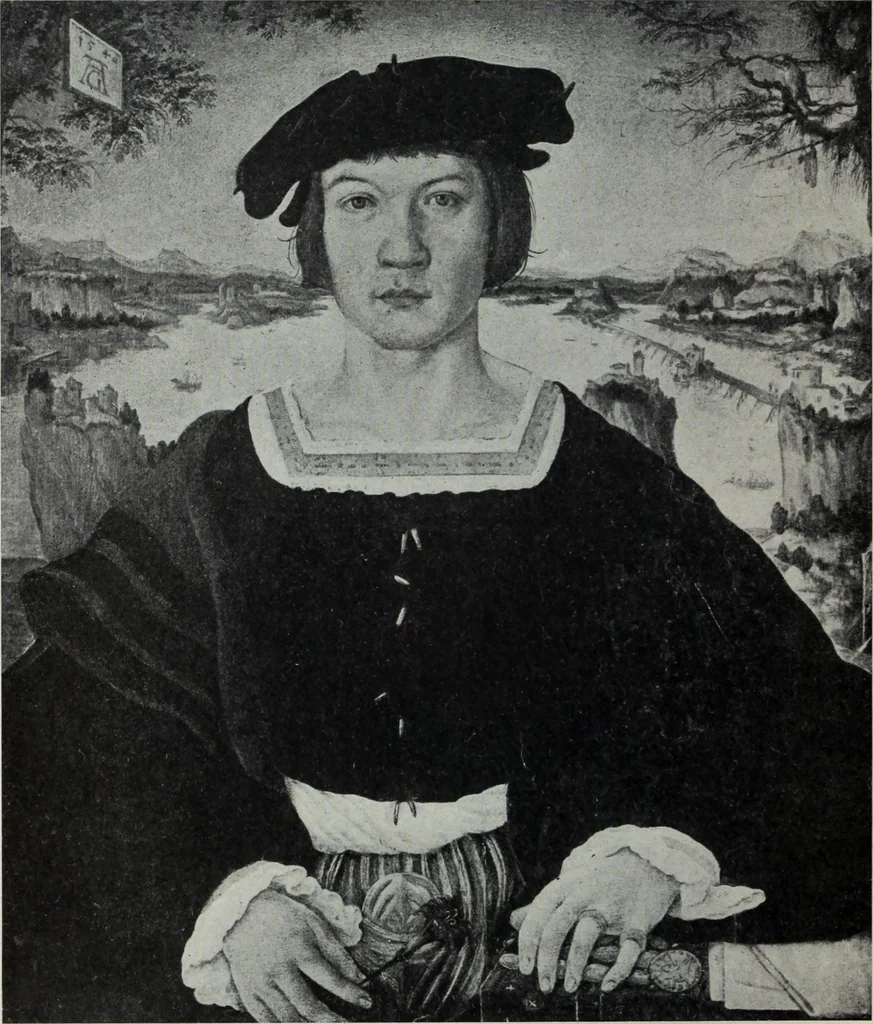 An illustration from The University prints. Student series D. Art of the Netherlands and Germany; five hundred reproductions illustrating the Flemish, Dutch, and German schools of painting, from the early fifteenth to the eighteenth century; German sculpture from the eleventh to the seventeenth century, 1907, leaf 461