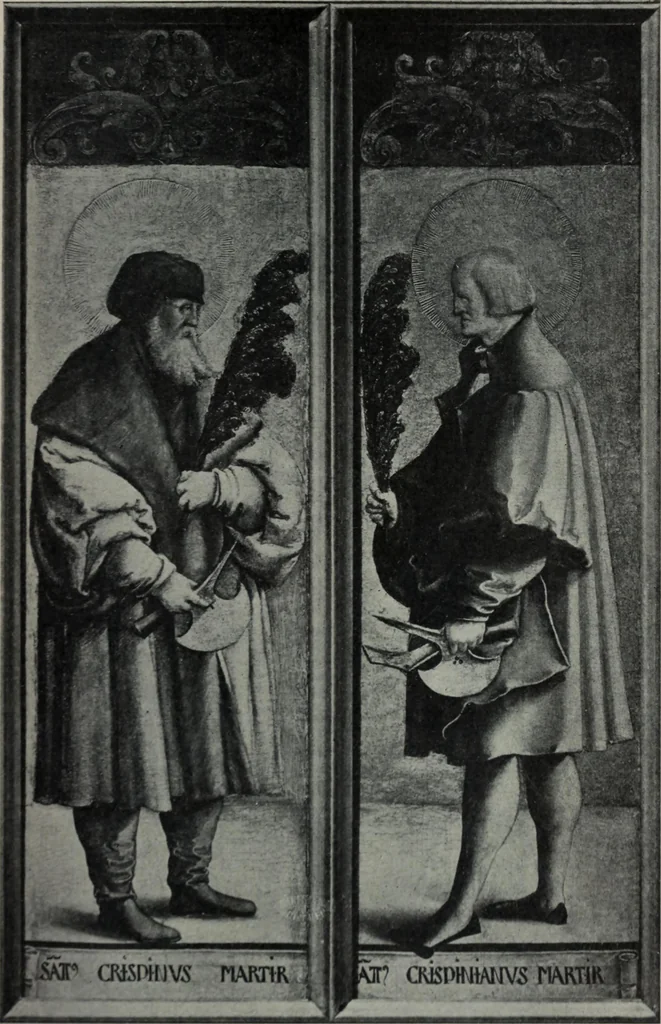 An illustration from The University prints. Student series D. Art of the Netherlands and Germany; five hundred reproductions illustrating the Flemish, Dutch, and German schools of painting, from the early fifteenth to the eighteenth century; German sculpture from the eleventh to the seventeenth century, 1907, leaf 462