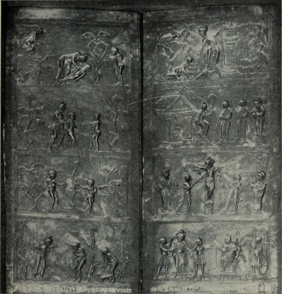 An illustration from The University prints. Student series D. Art of the Netherlands and Germany; five hundred reproductions illustrating the Flemish, Dutch, and German schools of painting, from the early fifteenth to the eighteenth century; German sculpture from the eleventh to the seventeenth century, 1907, leaf 466