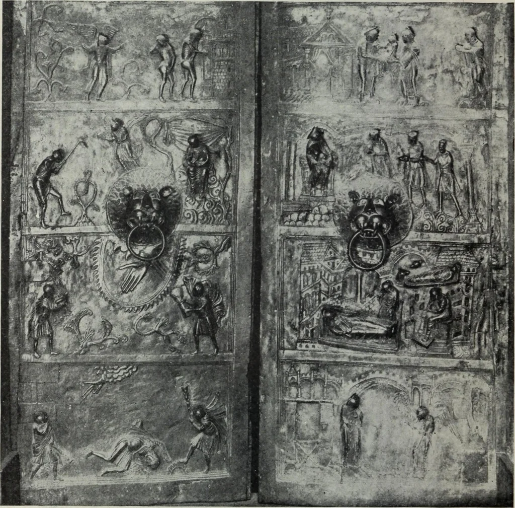 An illustration from The University prints. Student series D. Art of the Netherlands and Germany; five hundred reproductions illustrating the Flemish, Dutch, and German schools of painting, from the early fifteenth to the eighteenth century; German sculpture from the eleventh to the seventeenth century, 1907, leaf 467