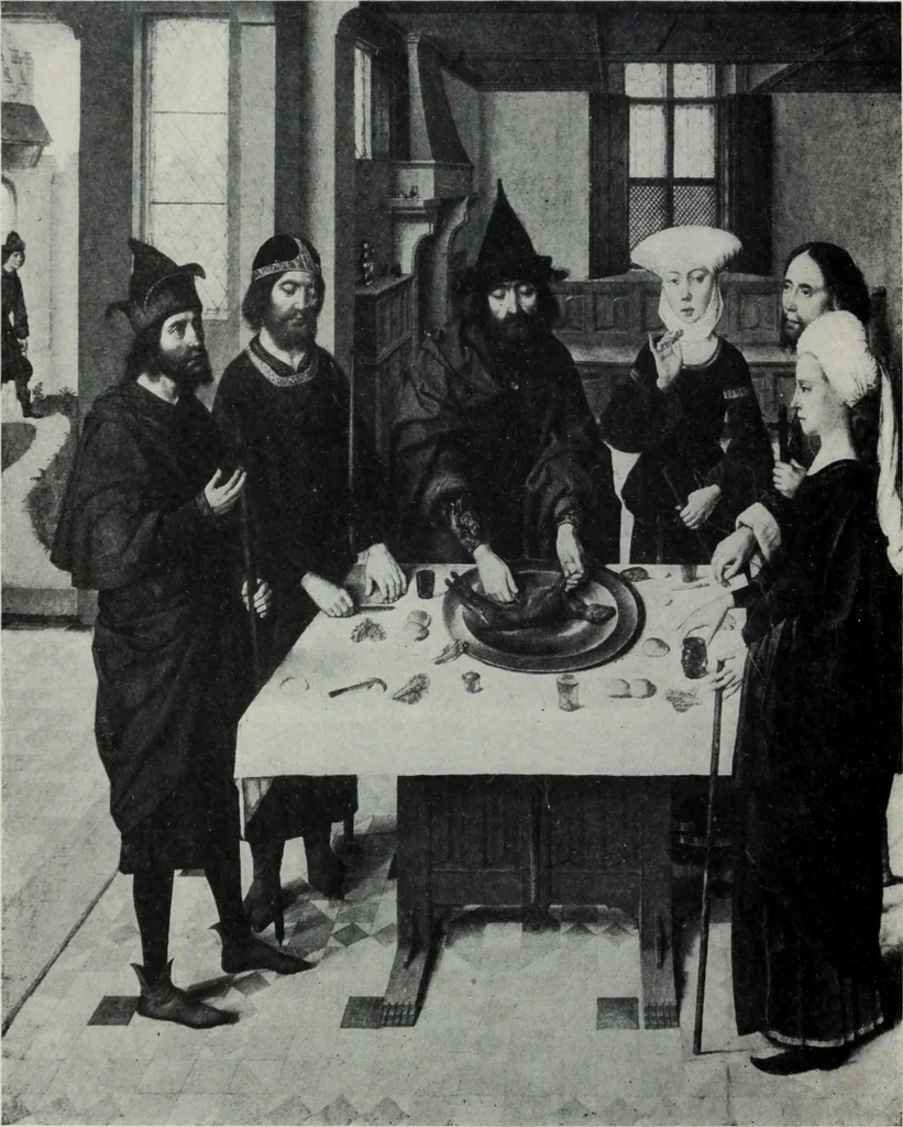 An illustration from The University prints. Student series D. Art of the Netherlands and Germany; five hundred reproductions illustrating the Flemish, Dutch, and German schools of painting, from the early fifteenth to the eighteenth century; German sculpture from the eleventh to the seventeenth century, 1907, leaf 47