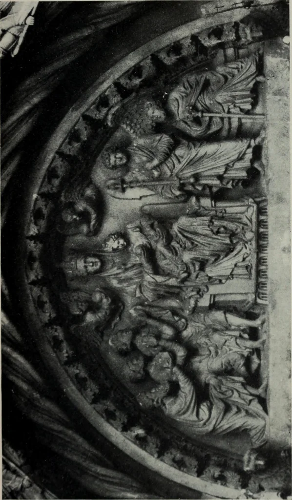 An illustration from The University prints. Student series D. Art of the Netherlands and Germany; five hundred reproductions illustrating the Flemish, Dutch, and German schools of painting, from the early fifteenth to the eighteenth century; German sculpture from the eleventh to the seventeenth century, 1907, leaf 476