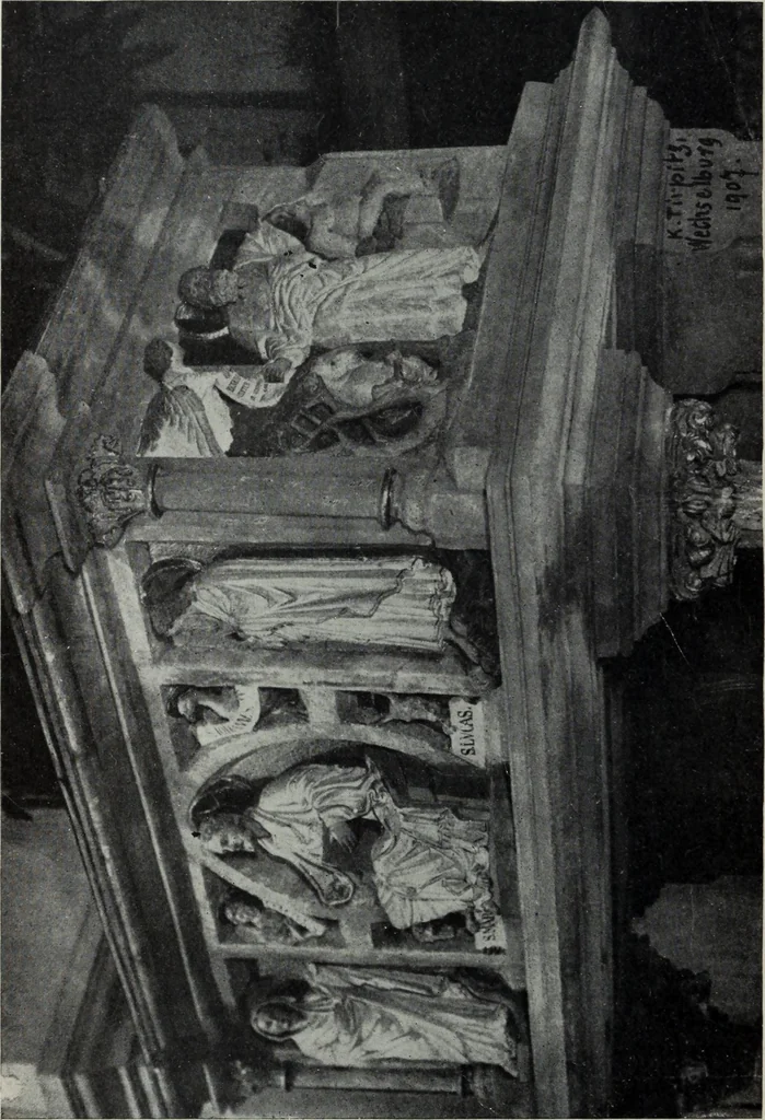 An illustration from The University prints. Student series D. Art of the Netherlands and Germany; five hundred reproductions illustrating the Flemish, Dutch, and German schools of painting, from the early fifteenth to the eighteenth century; German sculpture from the eleventh to the seventeenth century, 1907, leaf 477