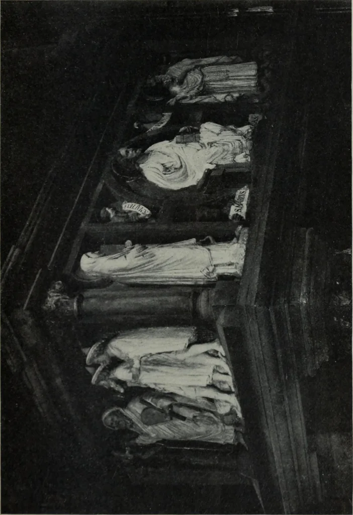 An illustration from The University prints. Student series D. Art of the Netherlands and Germany; five hundred reproductions illustrating the Flemish, Dutch, and German schools of painting, from the early fifteenth to the eighteenth century; German sculpture from the eleventh to the seventeenth century, 1907, leaf 478