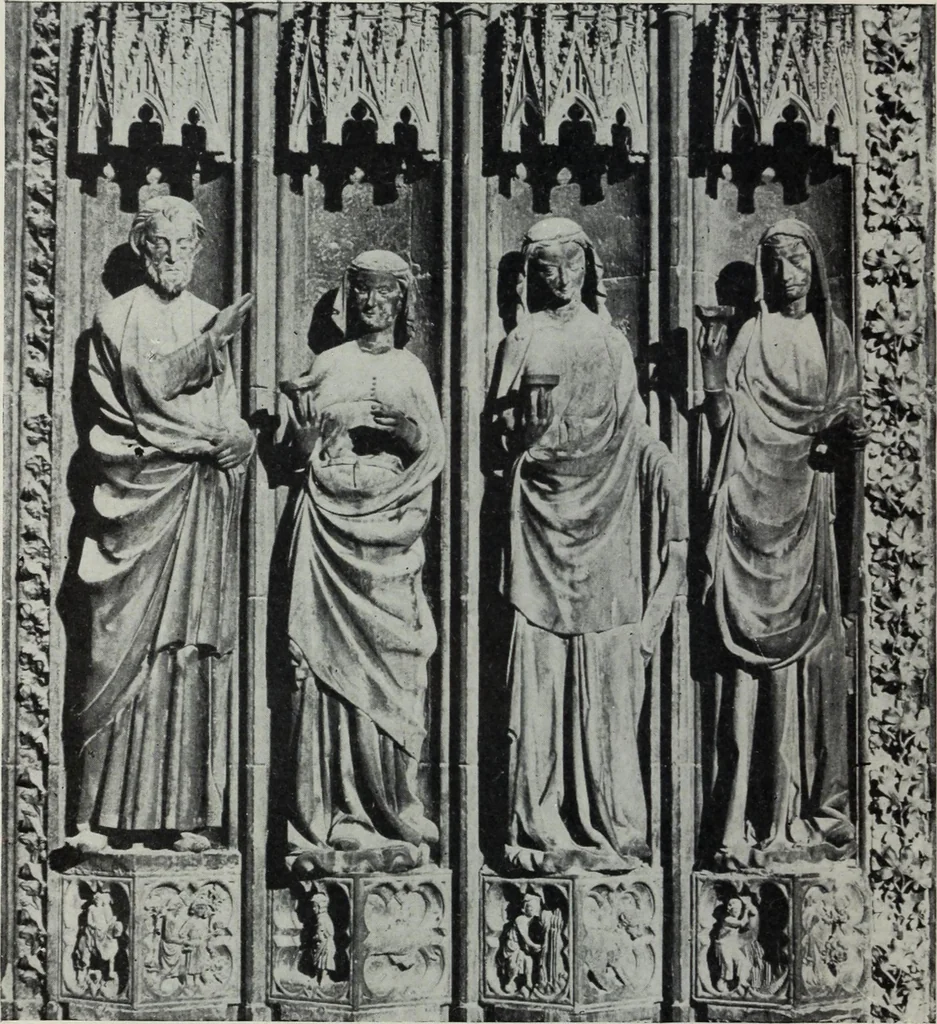An illustration from The University prints. Student series D. Art of the Netherlands and Germany; five hundred reproductions illustrating the Flemish, Dutch, and German schools of painting, from the early fifteenth to the eighteenth century; German sculpture from the eleventh to the seventeenth century, 1907, leaf 479