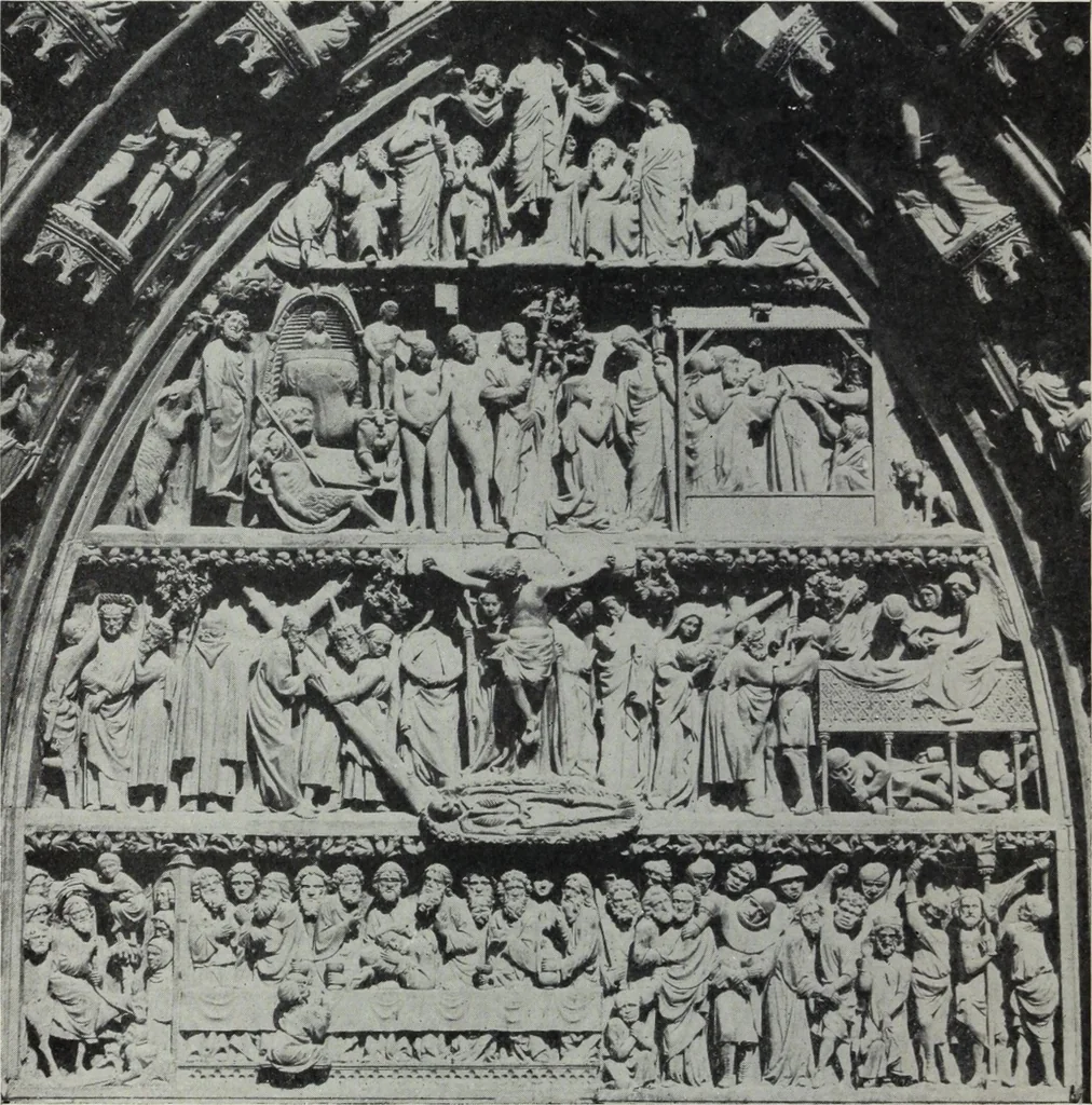 An illustration from The University prints. Student series D. Art of the Netherlands and Germany; five hundred reproductions illustrating the Flemish, Dutch, and German schools of painting, from the early fifteenth to the eighteenth century; German sculpture from the eleventh to the seventeenth century, 1907, leaf 481