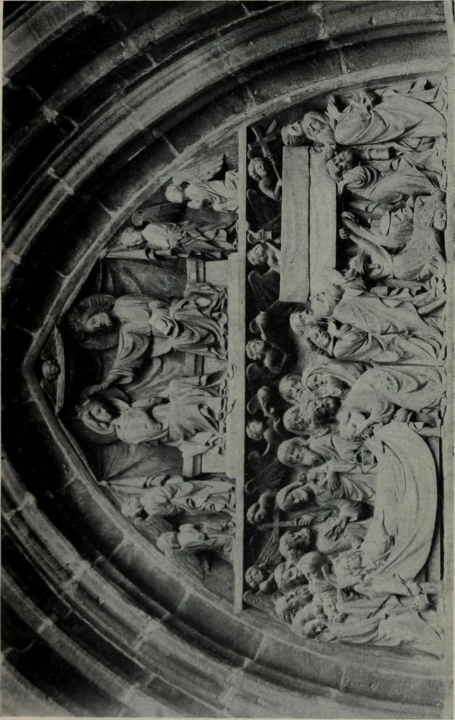 An illustration from The University prints. Student series D. Art of the Netherlands and Germany; five hundred reproductions illustrating the Flemish, Dutch, and German schools of painting, from the early fifteenth to the eighteenth century; German sculpture from the eleventh to the seventeenth century, 1907, leaf 484