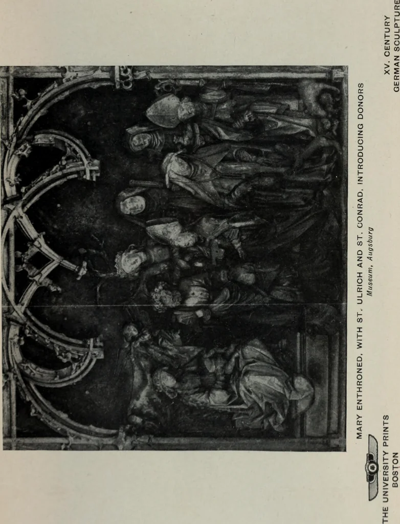 An illustration from The University prints. Student series D. Art of the Netherlands and Germany; five hundred reproductions illustrating the Flemish, Dutch, and German schools of painting, from the early fifteenth to the eighteenth century; German sculpture from the eleventh to the seventeenth century, 1907, leaf 486