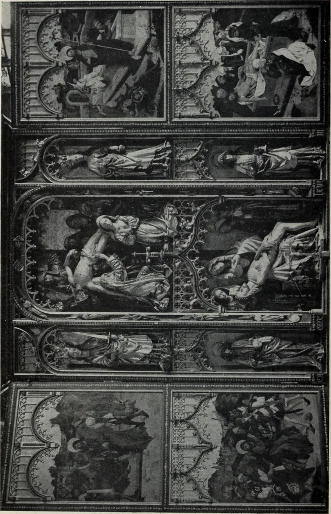 An illustration from The University prints. Student series D. Art of the Netherlands and Germany; five hundred reproductions illustrating the Flemish, Dutch, and German schools of painting, from the early fifteenth to the eighteenth century; German sculpture from the eleventh to the seventeenth century, 1907, leaf 487