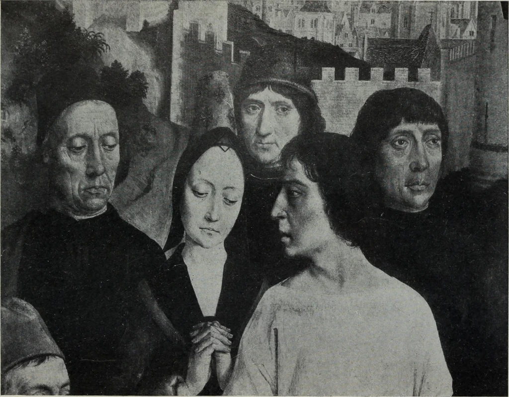 An illustration from The University prints. Student series D. Art of the Netherlands and Germany; five hundred reproductions illustrating the Flemish, Dutch, and German schools of painting, from the early fifteenth to the eighteenth century; German sculpture from the eleventh to the seventeenth century, 1907, leaf 49