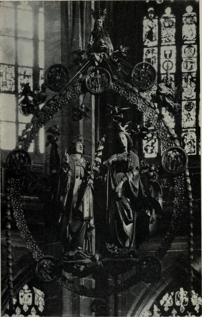 An illustration from The University prints. Student series D. Art of the Netherlands and Germany; five hundred reproductions illustrating the Flemish, Dutch, and German schools of painting, from the early fifteenth to the eighteenth century; German sculpture from the eleventh to the seventeenth century, 1907, leaf 490