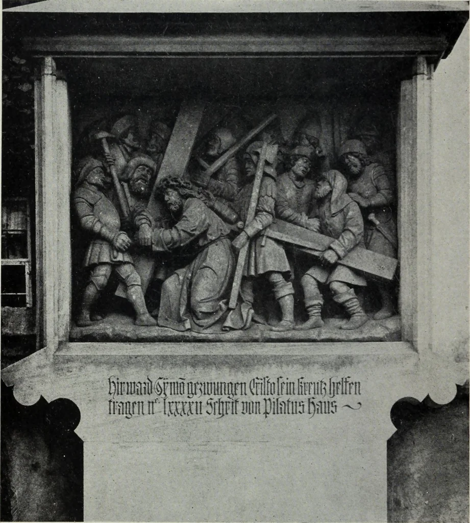 An illustration from The University prints. Student series D. Art of the Netherlands and Germany; five hundred reproductions illustrating the Flemish, Dutch, and German schools of painting, from the early fifteenth to the eighteenth century; German sculpture from the eleventh to the seventeenth century, 1907, leaf 491