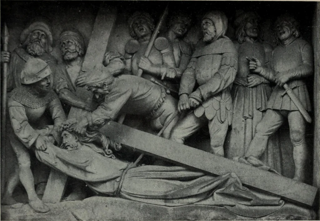 An illustration from The University prints. Student series D. Art of the Netherlands and Germany; five hundred reproductions illustrating the Flemish, Dutch, and German schools of painting, from the early fifteenth to the eighteenth century; German sculpture from the eleventh to the seventeenth century, 1907, leaf 492