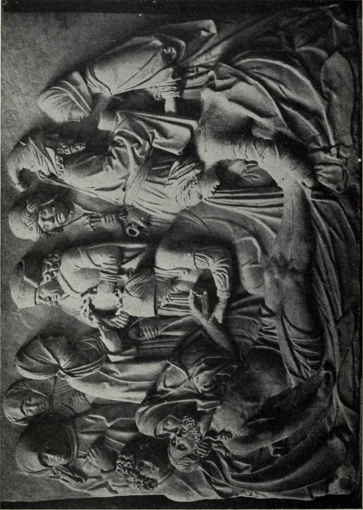 An illustration from The University prints. Student series D. Art of the Netherlands and Germany; five hundred reproductions illustrating the Flemish, Dutch, and German schools of painting, from the early fifteenth to the eighteenth century; German sculpture from the eleventh to the seventeenth century, 1907, leaf 493