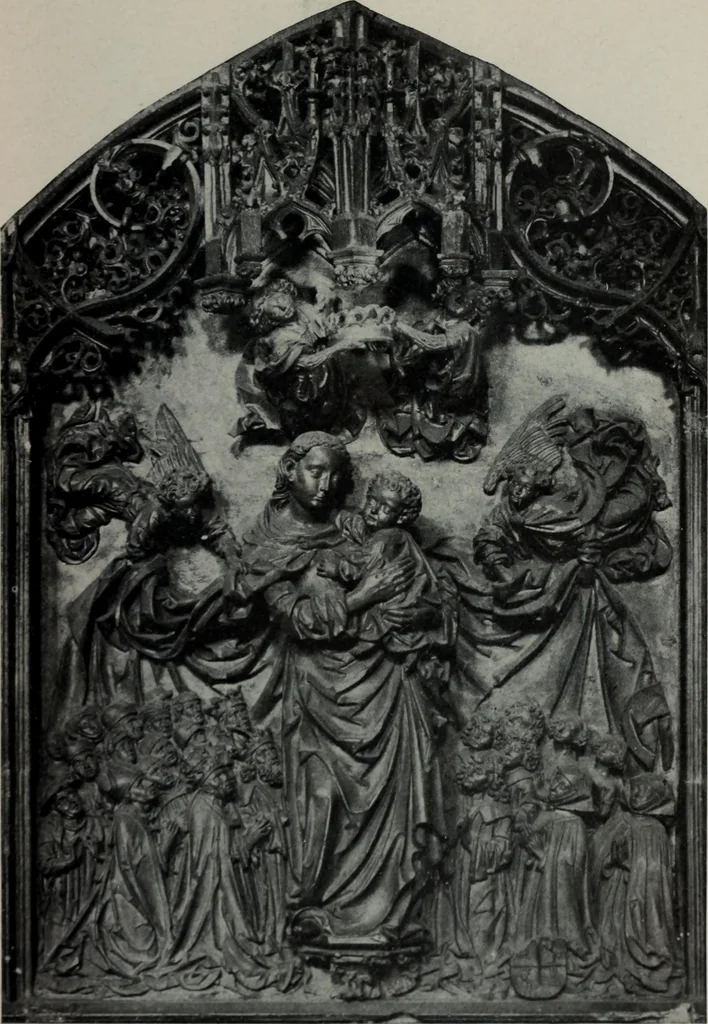 An illustration from The University prints. Student series D. Art of the Netherlands and Germany; five hundred reproductions illustrating the Flemish, Dutch, and German schools of painting, from the early fifteenth to the eighteenth century; German sculpture from the eleventh to the seventeenth century, 1907, leaf 496