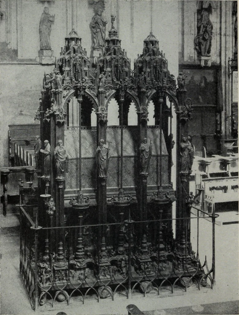 An illustration from The University prints. Student series D. Art of the Netherlands and Germany; five hundred reproductions illustrating the Flemish, Dutch, and German schools of painting, from the early fifteenth to the eighteenth century; German sculpture from the eleventh to the seventeenth century, 1907, leaf 501