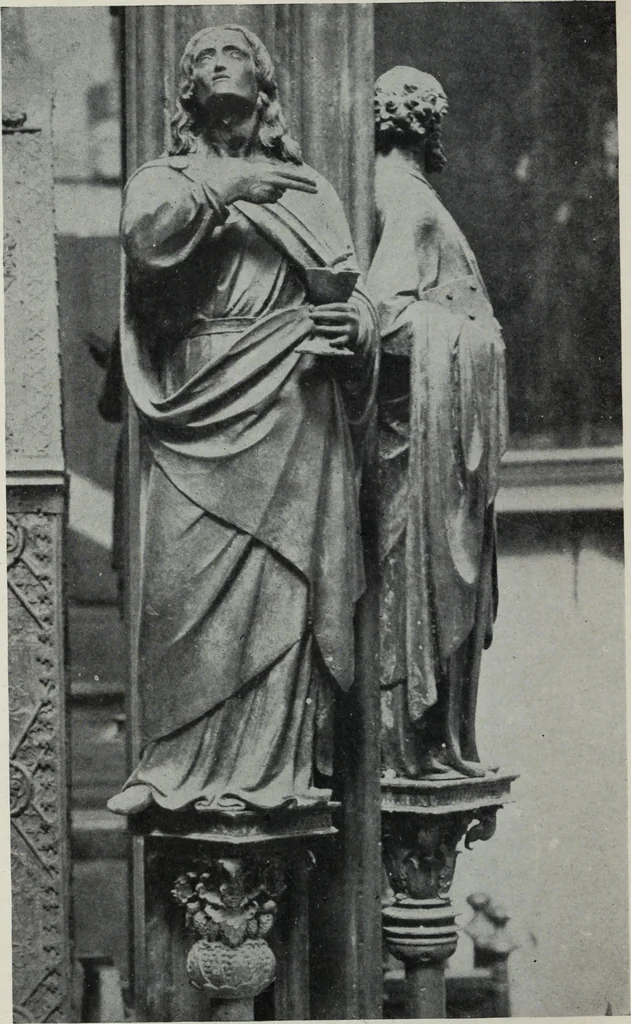 An illustration from The University prints. Student series D. Art of the Netherlands and Germany; five hundred reproductions illustrating the Flemish, Dutch, and German schools of painting, from the early fifteenth to the eighteenth century; German sculpture from the eleventh to the seventeenth century, 1907, leaf 503