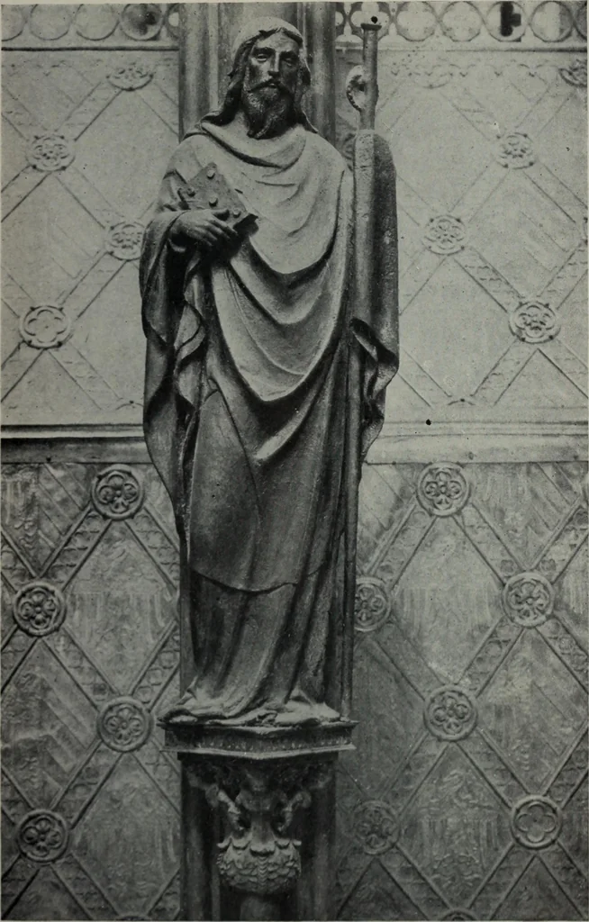 An illustration from The University prints. Student series D. Art of the Netherlands and Germany; five hundred reproductions illustrating the Flemish, Dutch, and German schools of painting, from the early fifteenth to the eighteenth century; German sculpture from the eleventh to the seventeenth century, 1907, leaf 504