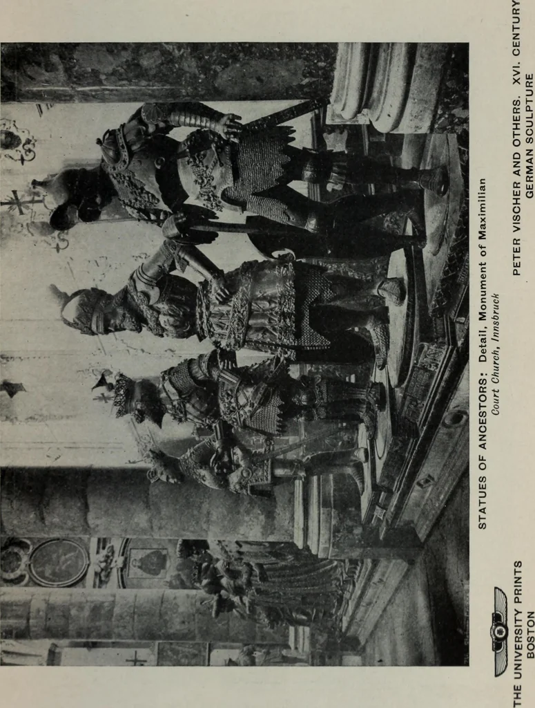 An illustration from The University prints. Student series D. Art of the Netherlands and Germany; five hundred reproductions illustrating the Flemish, Dutch, and German schools of painting, from the early fifteenth to the eighteenth century; German sculpture from the eleventh to the seventeenth century, 1907, leaf 506