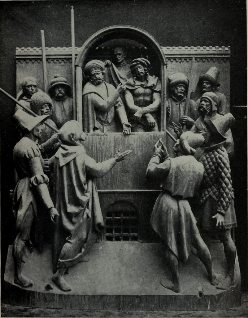 An illustration from The University prints. Student series D. Art of the Netherlands and Germany; five hundred reproductions illustrating the Flemish, Dutch, and German schools of painting, from the early fifteenth to the eighteenth century; German sculpture from the eleventh to the seventeenth century, 1907, leaf 512