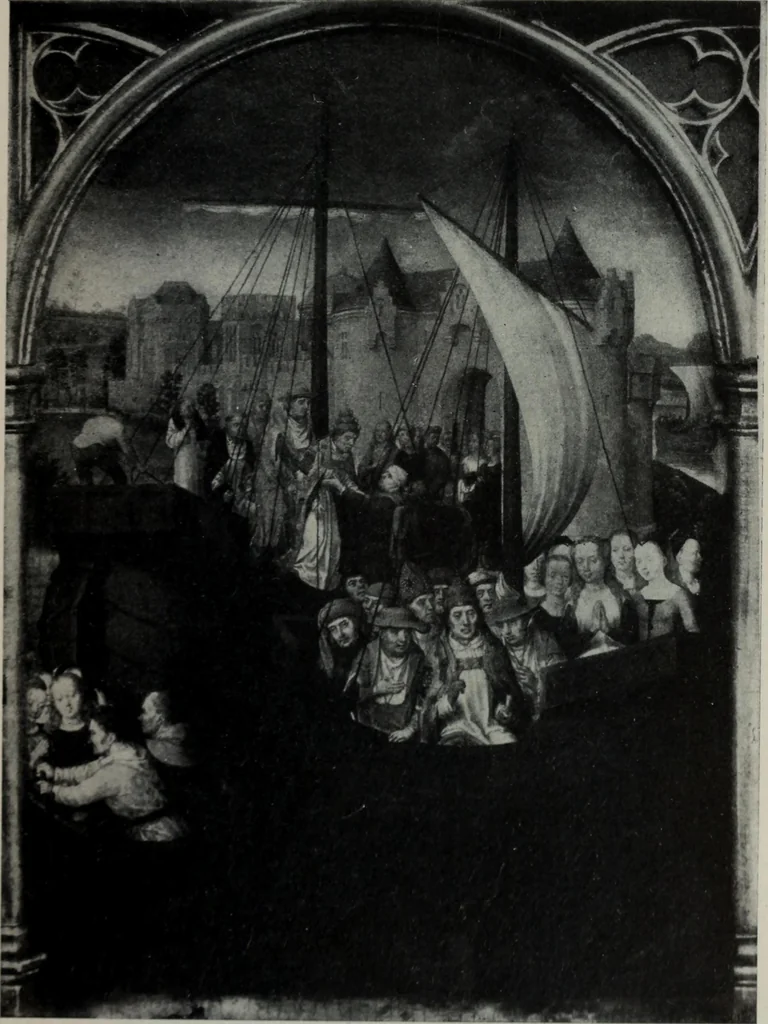 An illustration from The University prints. Student series D. Art of the Netherlands and Germany; five hundred reproductions illustrating the Flemish, Dutch, and German schools of painting, from the early fifteenth to the eighteenth century; German sculpture from the eleventh to the seventeenth century, 1907, leaf 56