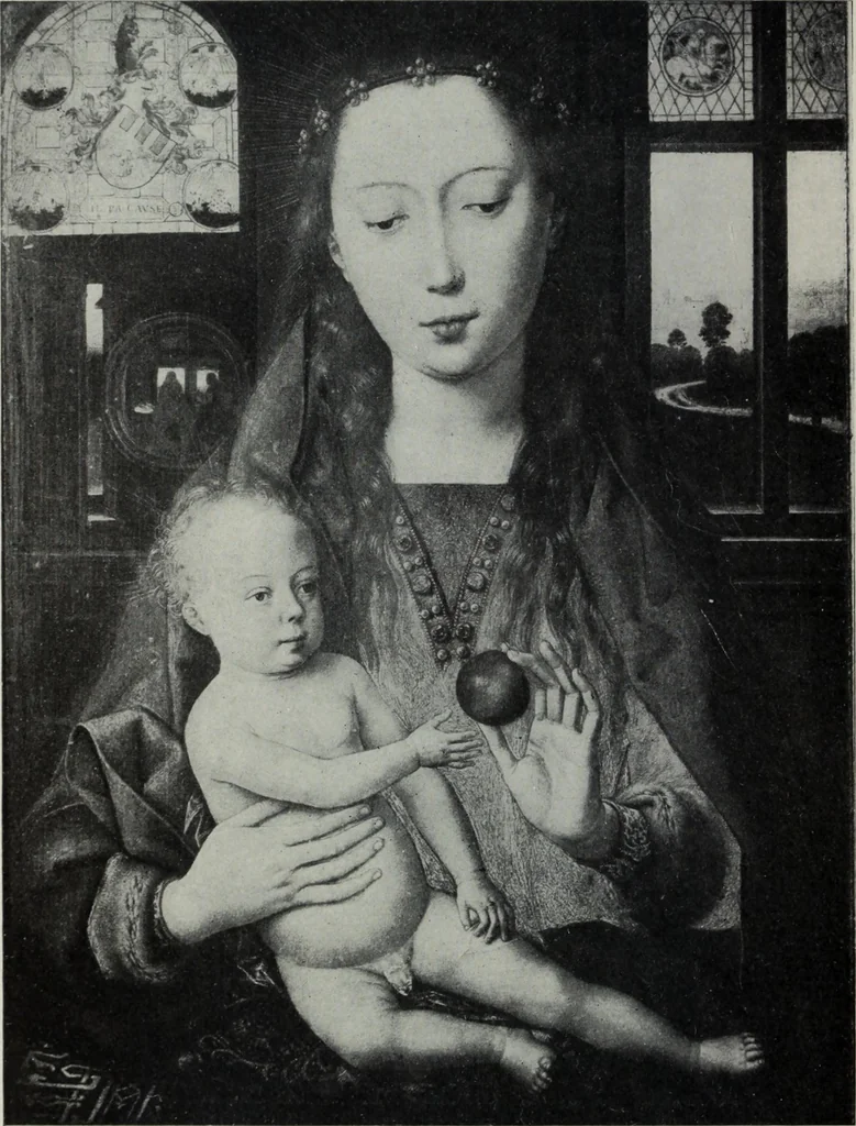 An illustration from The University prints. Student series D. Art of the Netherlands and Germany; five hundred reproductions illustrating the Flemish, Dutch, and German schools of painting, from the early fifteenth to the eighteenth century; German sculpture from the eleventh to the seventeenth century, 1907, leaf 59