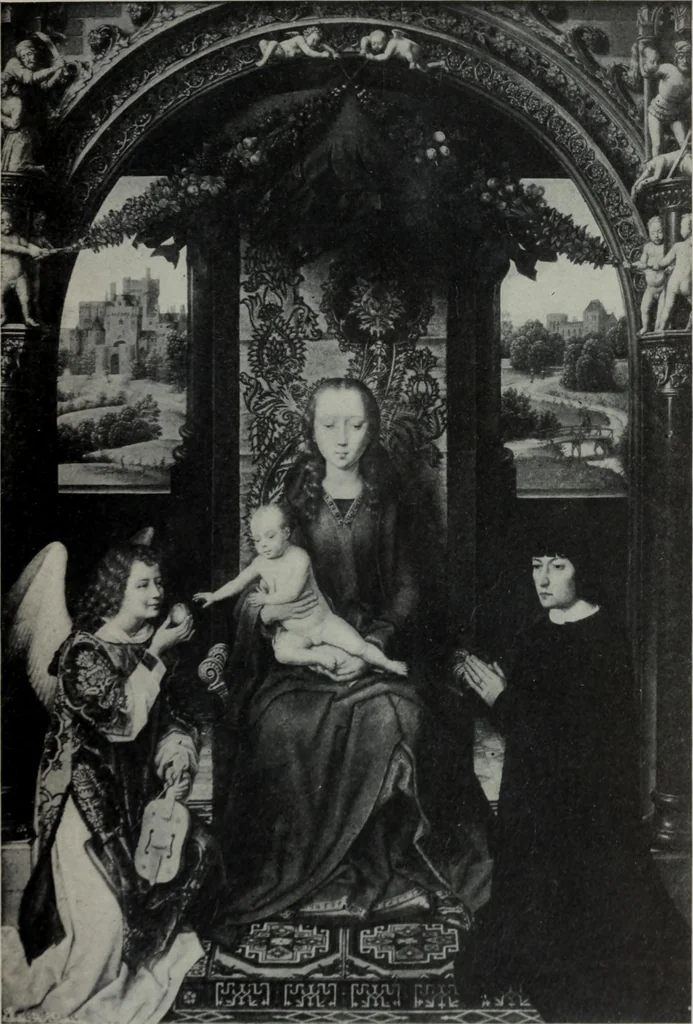 An illustration from The University prints. Student series D. Art of the Netherlands and Germany; five hundred reproductions illustrating the Flemish, Dutch, and German schools of painting, from the early fifteenth to the eighteenth century; German sculpture from the eleventh to the seventeenth century, 1907, leaf 60