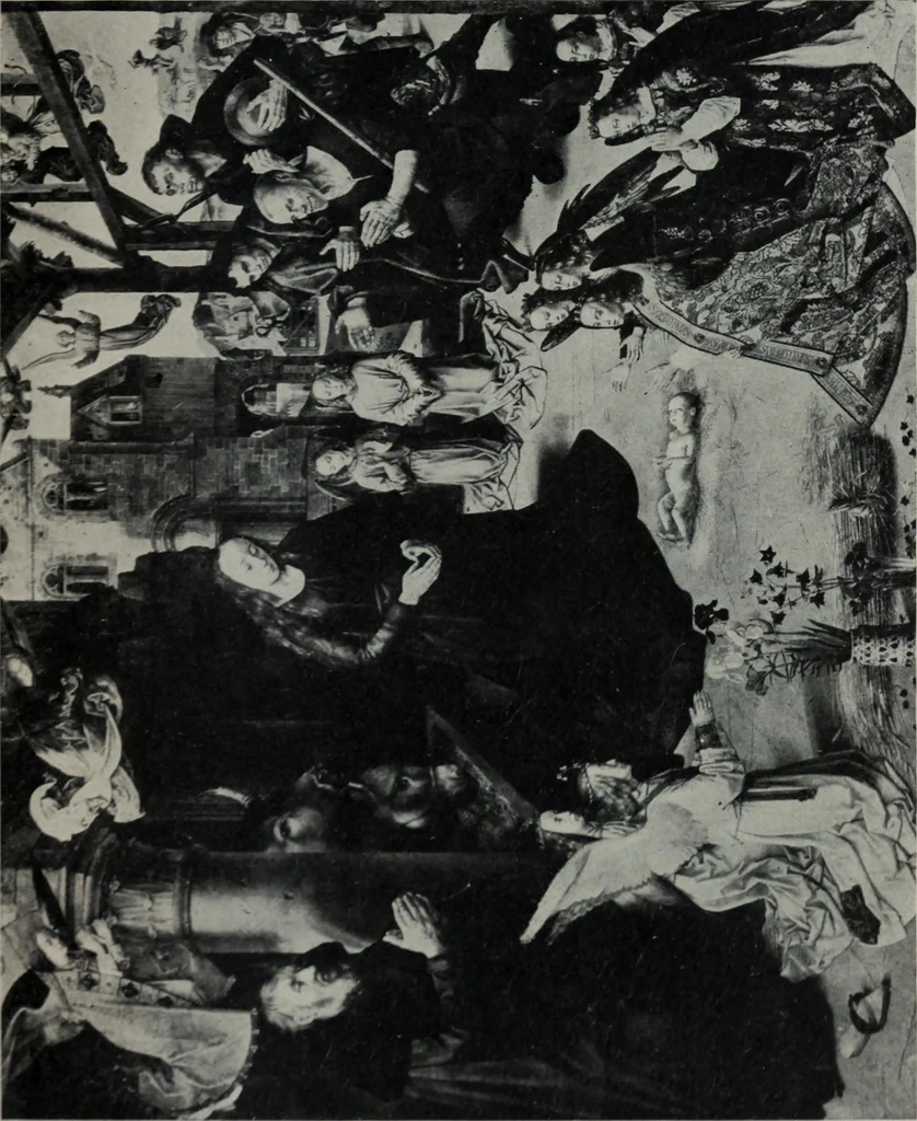 An illustration from The University prints. Student series D. Art of the Netherlands and Germany; five hundred reproductions illustrating the Flemish, Dutch, and German schools of painting, from the early fifteenth to the eighteenth century; German sculpture from the eleventh to the seventeenth century, 1907, leaf 62