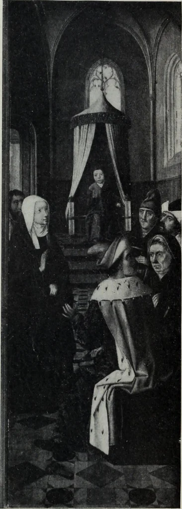 An illustration from The University prints. Student series D. Art of the Netherlands and Germany; five hundred reproductions illustrating the Flemish, Dutch, and German schools of painting, from the early fifteenth to the eighteenth century; German sculpture from the eleventh to the seventeenth century, 1907, leaf 65
