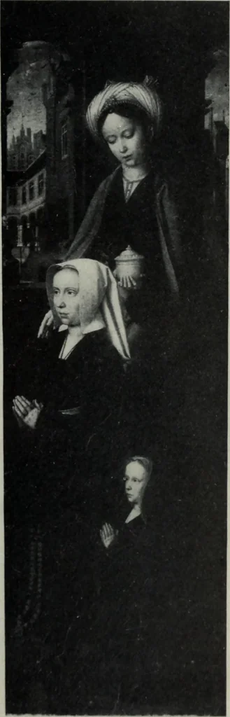 An illustration from The University prints. Student series D. Art of the Netherlands and Germany; five hundred reproductions illustrating the Flemish, Dutch, and German schools of painting, from the early fifteenth to the eighteenth century; German sculpture from the eleventh to the seventeenth century, 1907, leaf 70